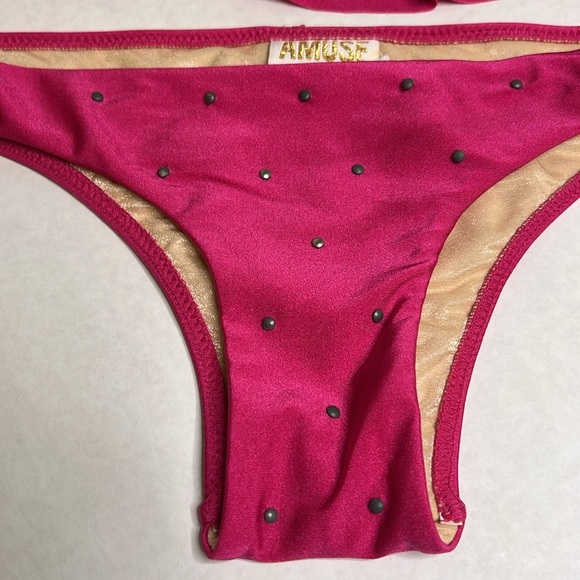 AMUSE SOCIETY PRESLEY MICRO STUD BIKINI SMALL - Picture 6 of 16